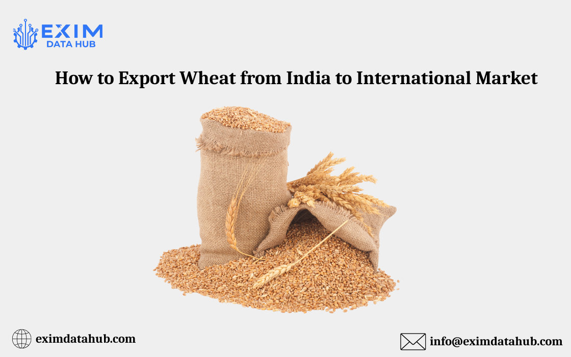 How to Export Wheat from India to International Markets 